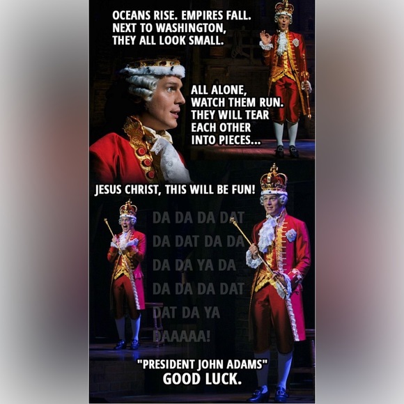 $1 Hamilton the show ribbon $1 a YARD WITH ANY $10 order or more - Picture 11 of 16